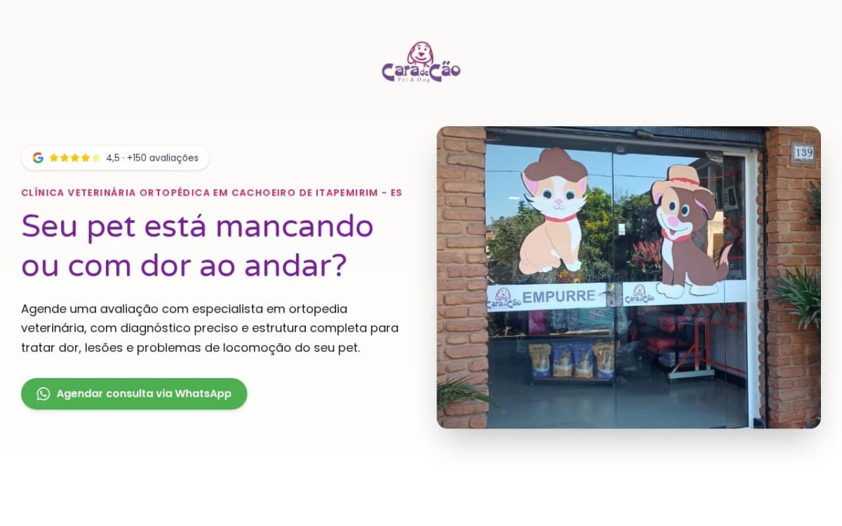 Cara de Cão - Clínica Veterinária Preview